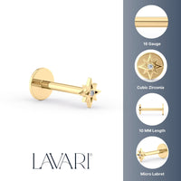 Star Micro Labret - 16G