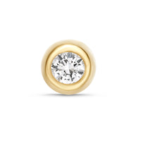 Monroe Style Cubic Zirconia Labret - 16G