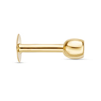 Monroe Style Cubic Zirconia Labret - 16G