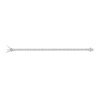 Cubic Zirconia Tennis Bracelet in Sterling Silver, 7.5"