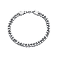 Thick Bracelet in Stainless Steel