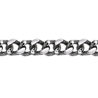 Chunky Skull Bracelet in Stainless Steel