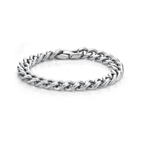 Thick Bracelet in Stainless Steel