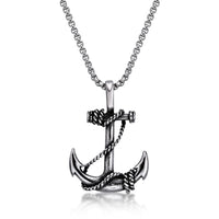 Anchor Pendant in Stainless Steel