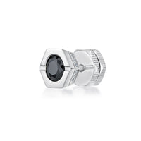 Hexagon Stud Earring in Stainless Steel