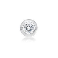 Round Stud Earring in Stainless Steel