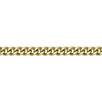 Thick Bracelet in Gold Ion Plated Stainless Steel