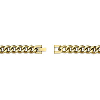 Thick Bracelet in Gold Ion Plated Stainless Steel