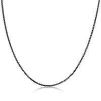 Thin Chain in Antique Finish Stainless Steel