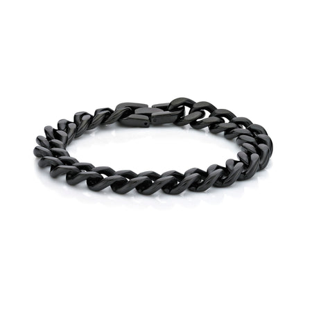 Thick Bracelet in Stainless Steel