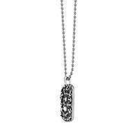 Skull Pendant in Antique Finish Stainless Steel