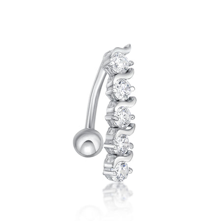 Top Mount Belly Ring - 16G