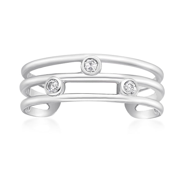 Triple Band Toe Ring