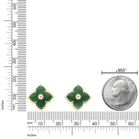 Flora Classic Flower Huggie Earrings