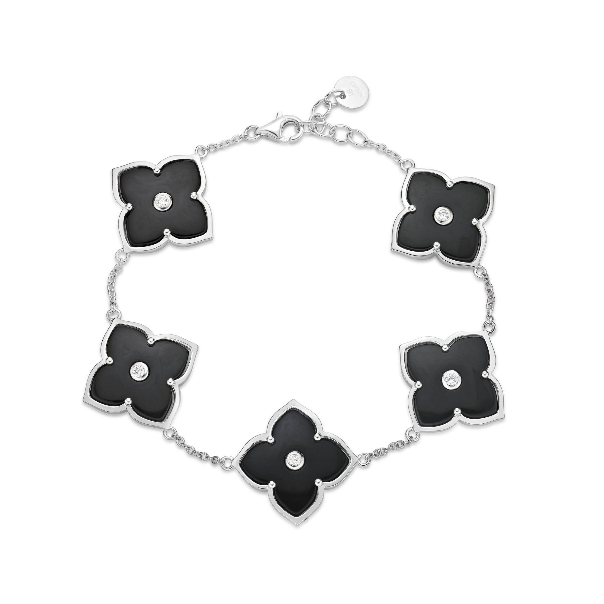Flora Grand Five-Station Flower Bracelet – Lavari Jewelers
