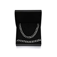 Thick Curb Chain Gift Set in Stainless Steel, 20"