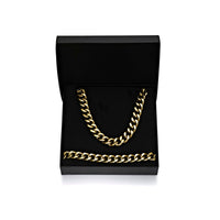 Thick Curb Chain Gift Set in Gold Ion Plated Stainless Steel, 20"