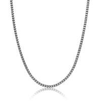 Thin Foxtail Chain Gift Set in Stainless Steel, 20"