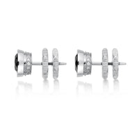 Round Stud Earring in Stainless Steel
