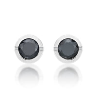 Round Stud Earring in Stainless Steel
