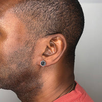 Hexagon Stud Earring in Stainless Steel