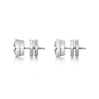 Hexagon Stud Earring in Stainless Steel