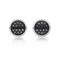 Round Stud Earring in Stainless Steel
