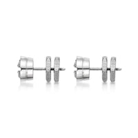 Round Stud Earring in Stainless Steel