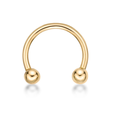 Horseshoe Eyebrow Piercing - 14G -3/8"