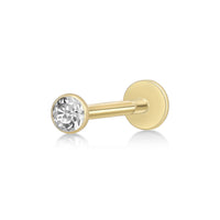 Swarovski Crystal Monroe Labret -16G