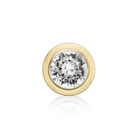 Swarovski Crystal Monroe Labret -16G