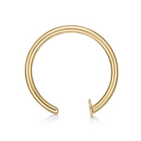 14K Open Hoop Nose Ring - 20G