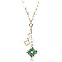 Flora Classic Double Flower Pendant