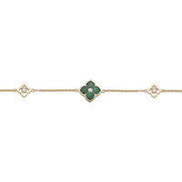 Flora Classic Triple Flower Station Bracelet