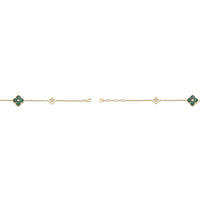 Flora Classic Triple Flower Station Bracelet