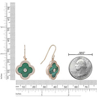 Flora Halo Flower Hook Earrings
