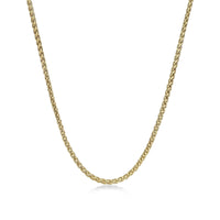 Thin Chain in Gold Ion Plated Stainless Steel