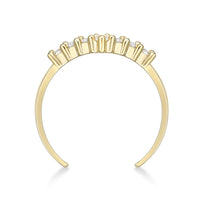 Chevron Toe Ring