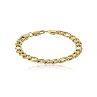 Bold Bracelet in Gold Ion Plated Stainless Steel