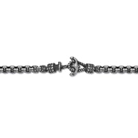 Anchor Bracelet in Black Finish Stainless Steel