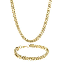 Thick Gift Set in Gold Ion Plated Stainless Steel
