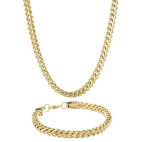 Thick Gift Set in Gold Ion Plated Stainless Steel