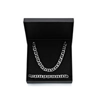 Men's 10MM Mariner Chain Gift Set in Stainless Steel, 22" + 9"