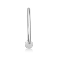 14K Open Hoop Nose Ring - 20G