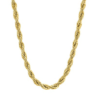 Thin Chain in Gold Ion Plated Stainless Steel