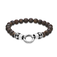 Beaded Bracelet in Stainless Steel
