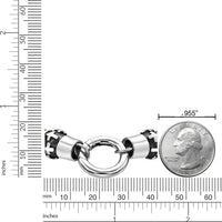 Beaded Bracelet in Stainless Steel