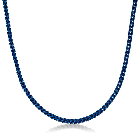 Medium Chain in Blue Acrylic Coated Stainless Steel