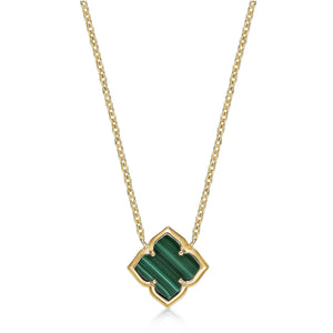 Flora Petite Clover Pendant Necklace