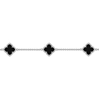 Flora Petite Three-Station Flower Bracelet